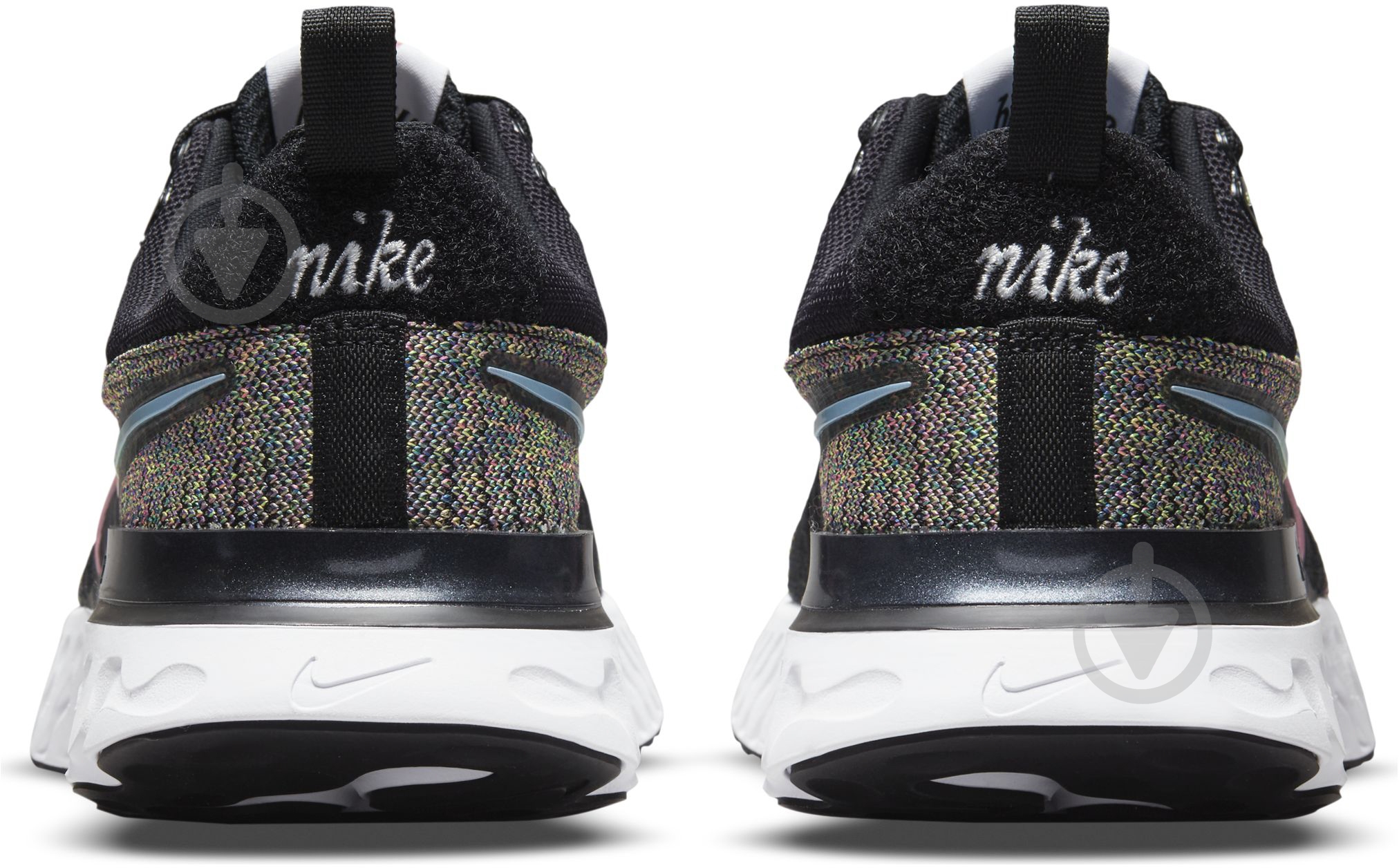 Кросівки чоловічі Nike ReactINFINITY Run Flyknit 2 BT DD6790-001 р.45 чорні - фото 2