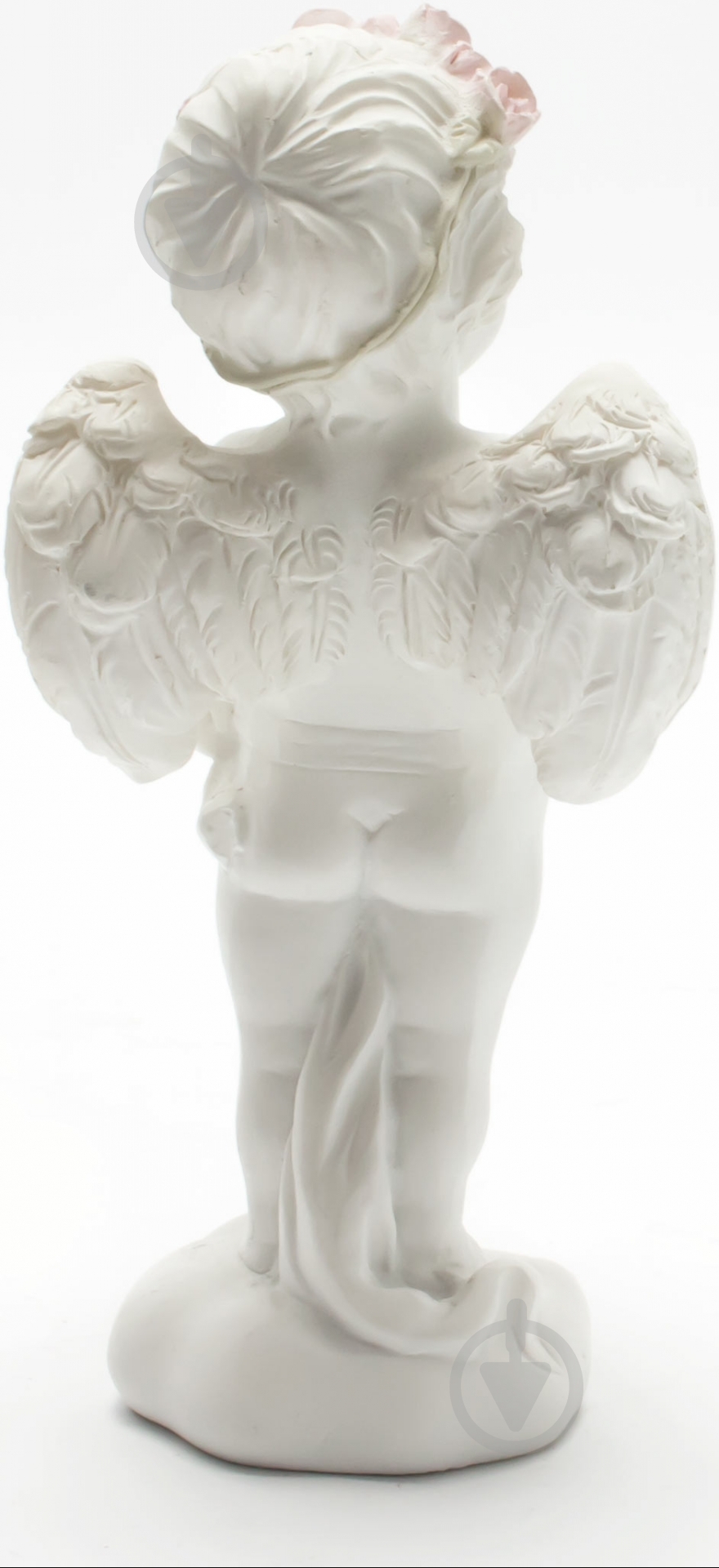 Фигурка Lefard ангел с тортиком 598-076 13х6 см белый - фото 3