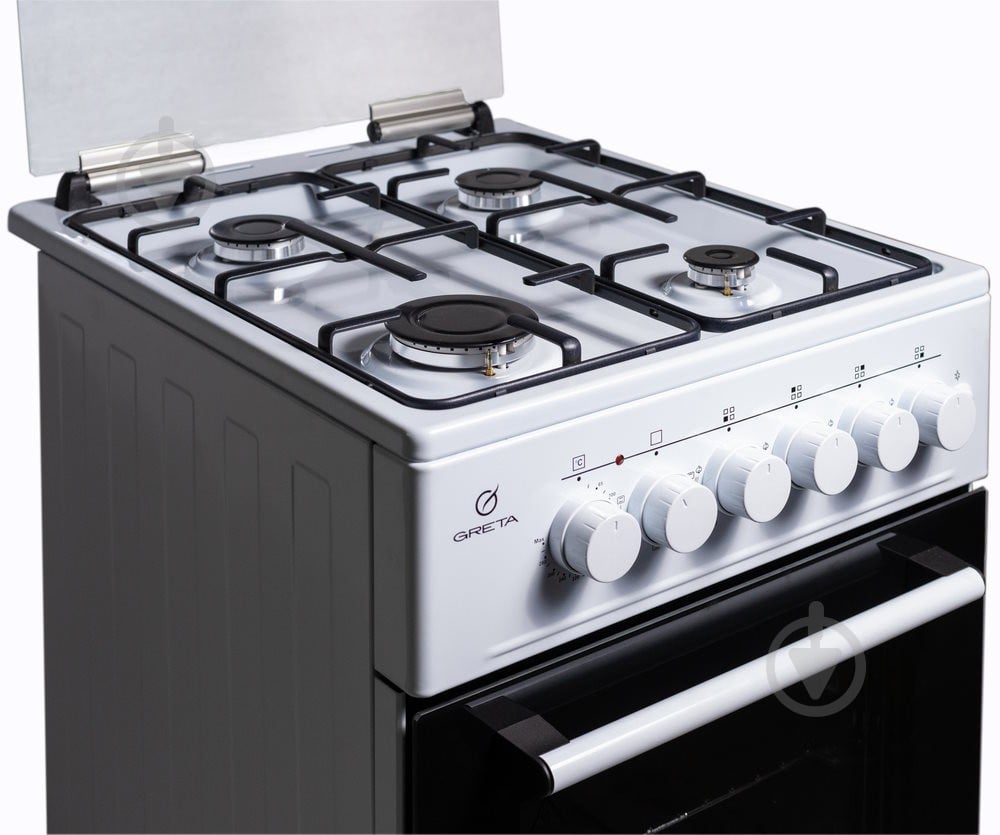 Плита комбінована Greta KGE 52 LG 33 W - фото 5 Плита комбінована Greta KGE 52 LG 33 W - фото 5