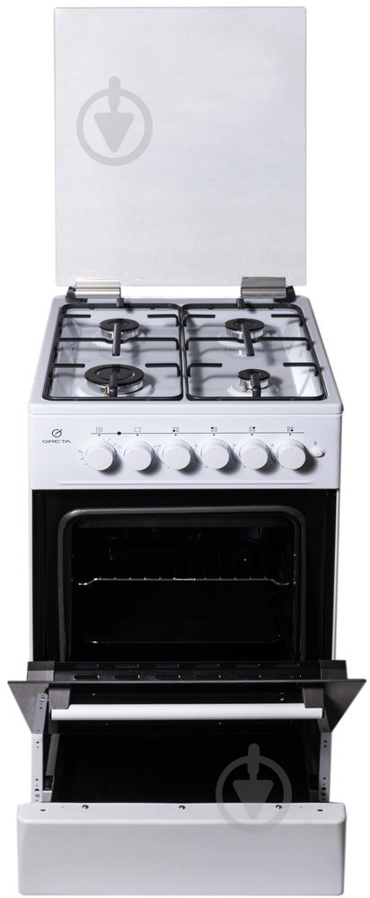 Плита комбінована Greta KGE 52 LG 33 W - фото 2 Плита комбінована Greta KGE 52 LG 33 W - фото 2