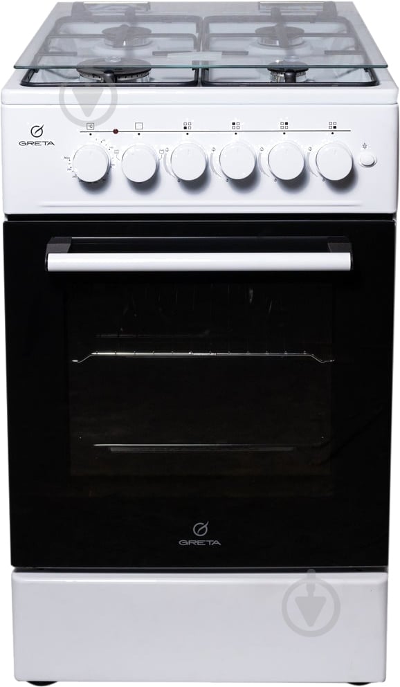 Плита комбінована Greta KGE 52 LG 33 W - фото 1 Плита комбінована Greta KGE 52 LG 33 W - фото 1