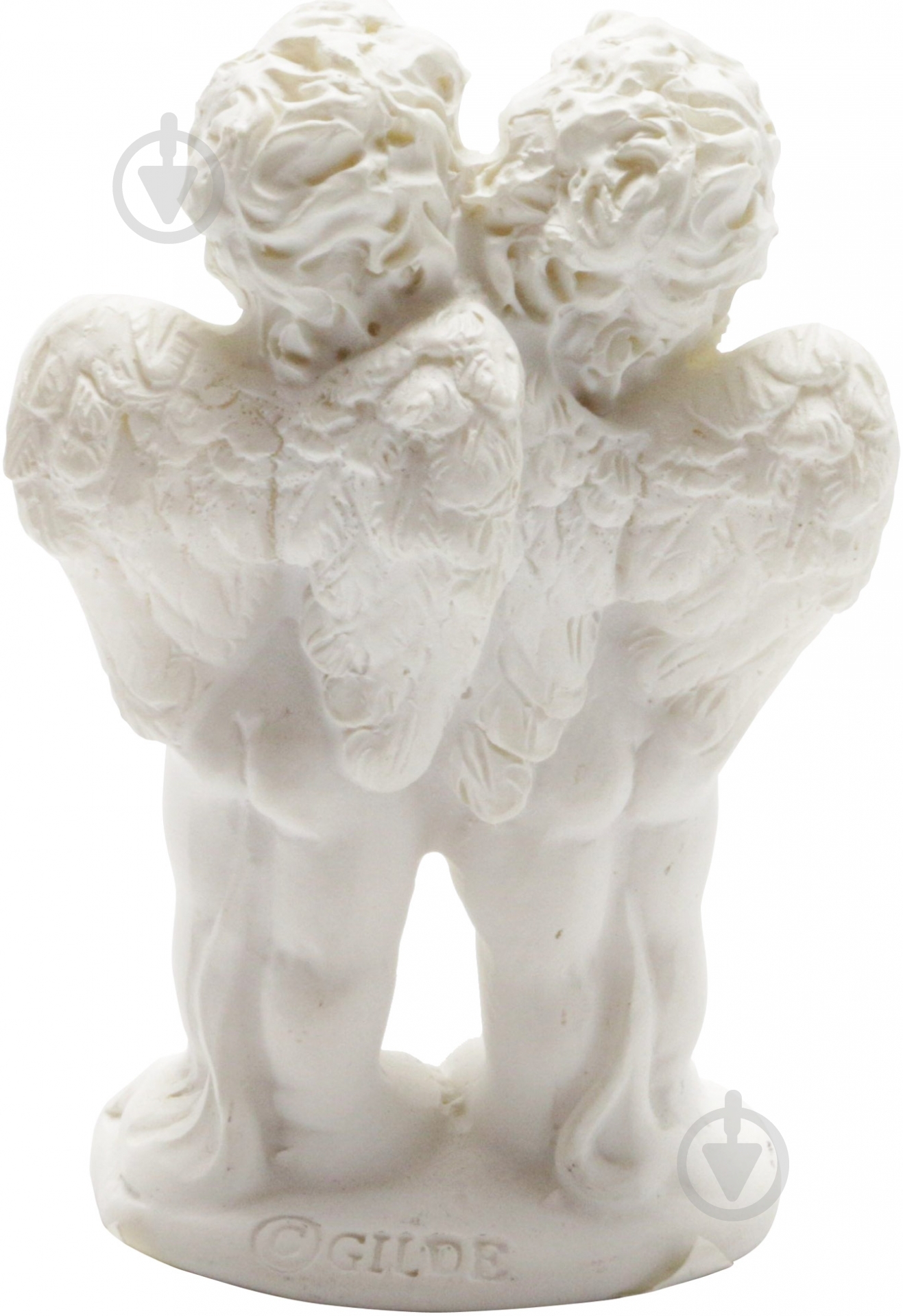 Фигурка Lefard ангелы с букетом 598-039 8х4 см белый - фото 3