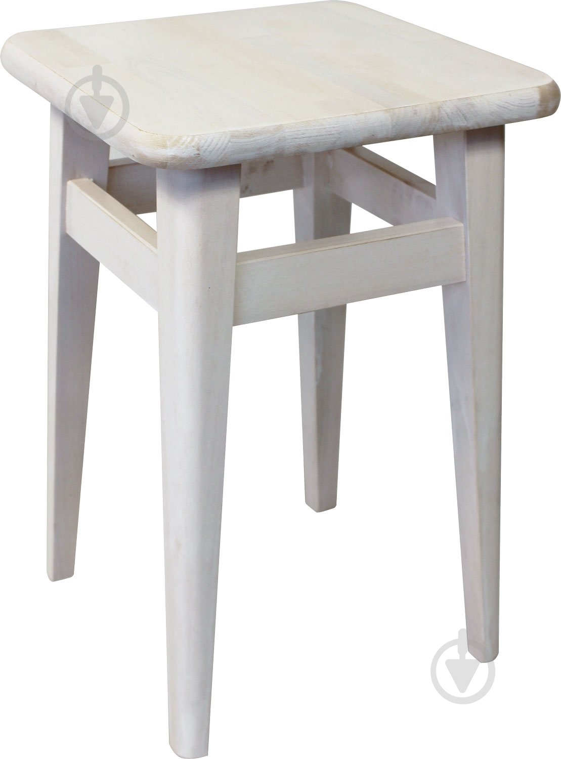 Табурет 450х300х300 мм белый / белый - фото 1 Табурет 450х300х300 мм белый / белый - фото 1