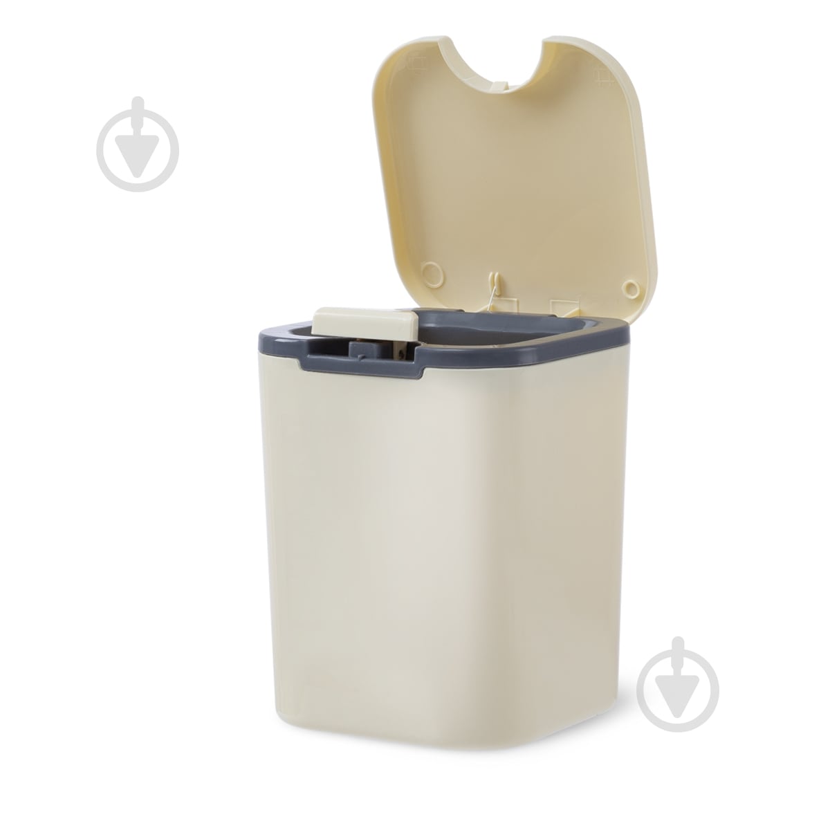 Ведро MVM BIN-06 2L Beige - фото 2