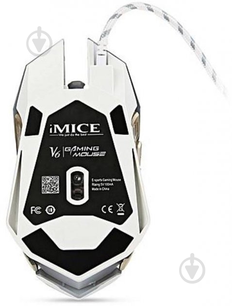 Мышь iMice V6/07151 White USB - фото 5 Мышь iMice V6/07151 White USB - фото 5