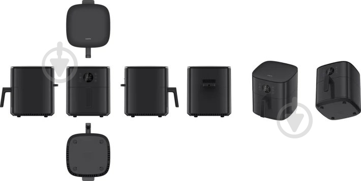 Мультипечь Xiaomi Smart Air Fryer 6.5L Black EU - фото 8