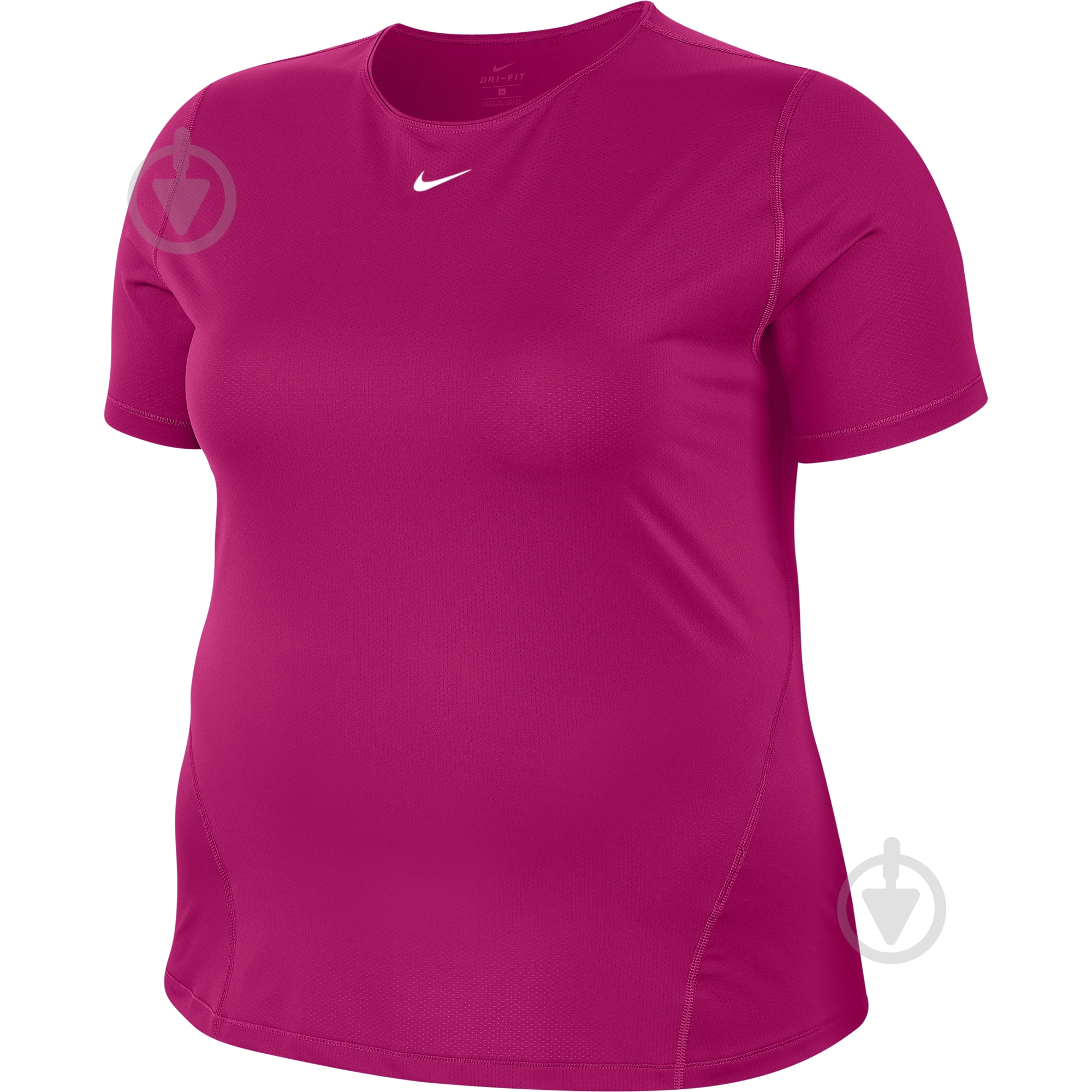 Футболка Nike W NP TOP SS ALL OVER MESH PLUS AV9731-615 р.3X рожевий - фото 1