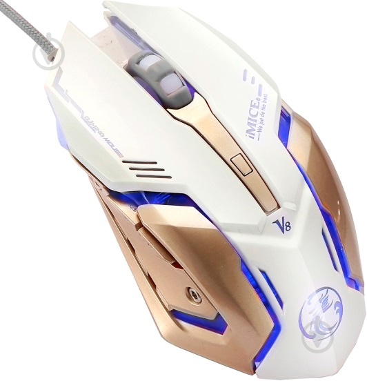 Мышь iMice V8/17402 USB White - фото 2 Мышь iMice V8/17402 USB White - фото 2