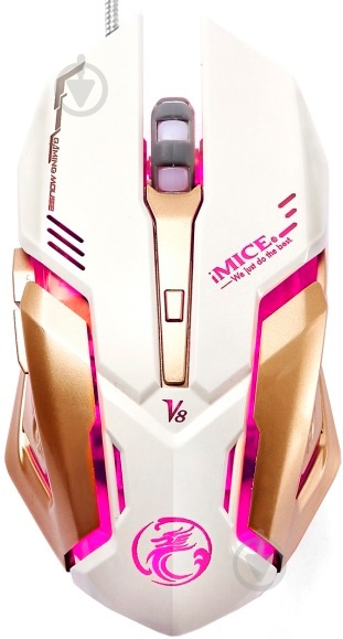 Мышь iMice V8/17402 USB White - фото 1 Мышь iMice V8/17402 USB White - фото 1