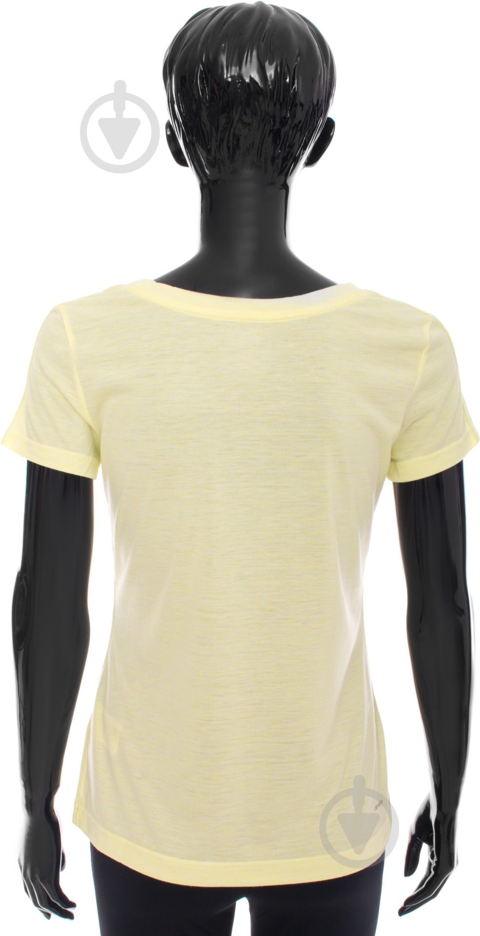 Футболка Adidas Essentials 3S Slim Tee AY4795 р.S желтый - фото 3