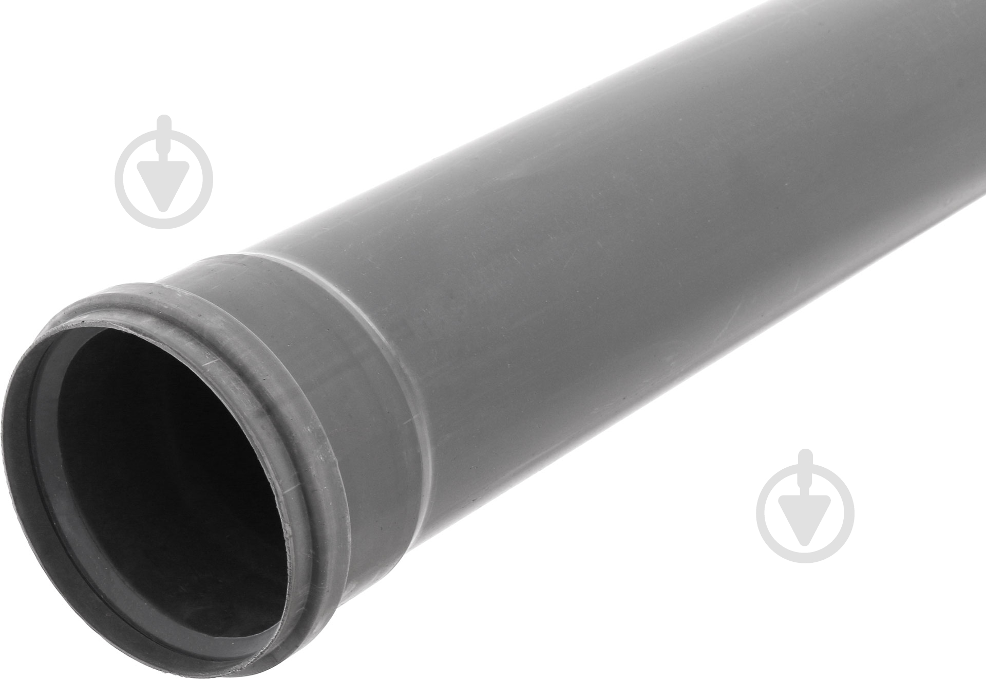 Труба канализационная с раструбом Pride Plast 110х3000 - фото 1