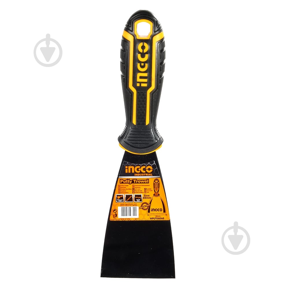 Шпатель 60 мм INDUSTRIAL малярный HPUT08060 - фото 1 Шпатель 60 мм INDUSTRIAL малярный HPUT08060 - фото 1