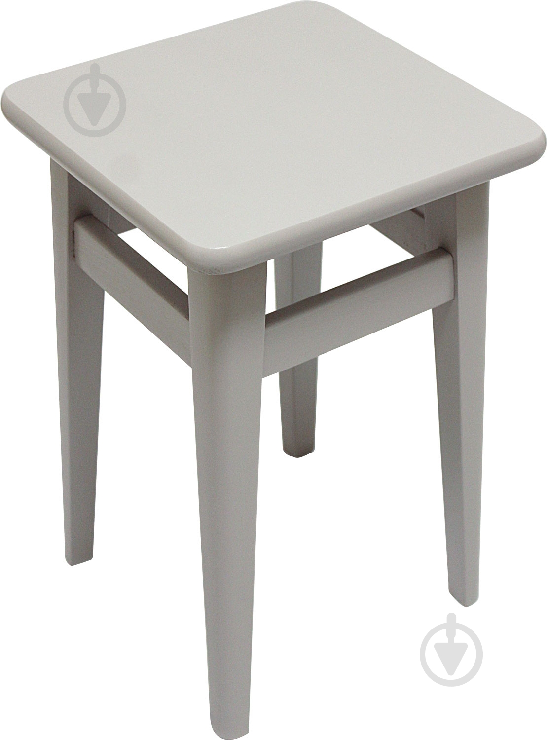 Табурет массив бука серый / серый - фото 1 Табурет массив бука серый / серый - фото 1