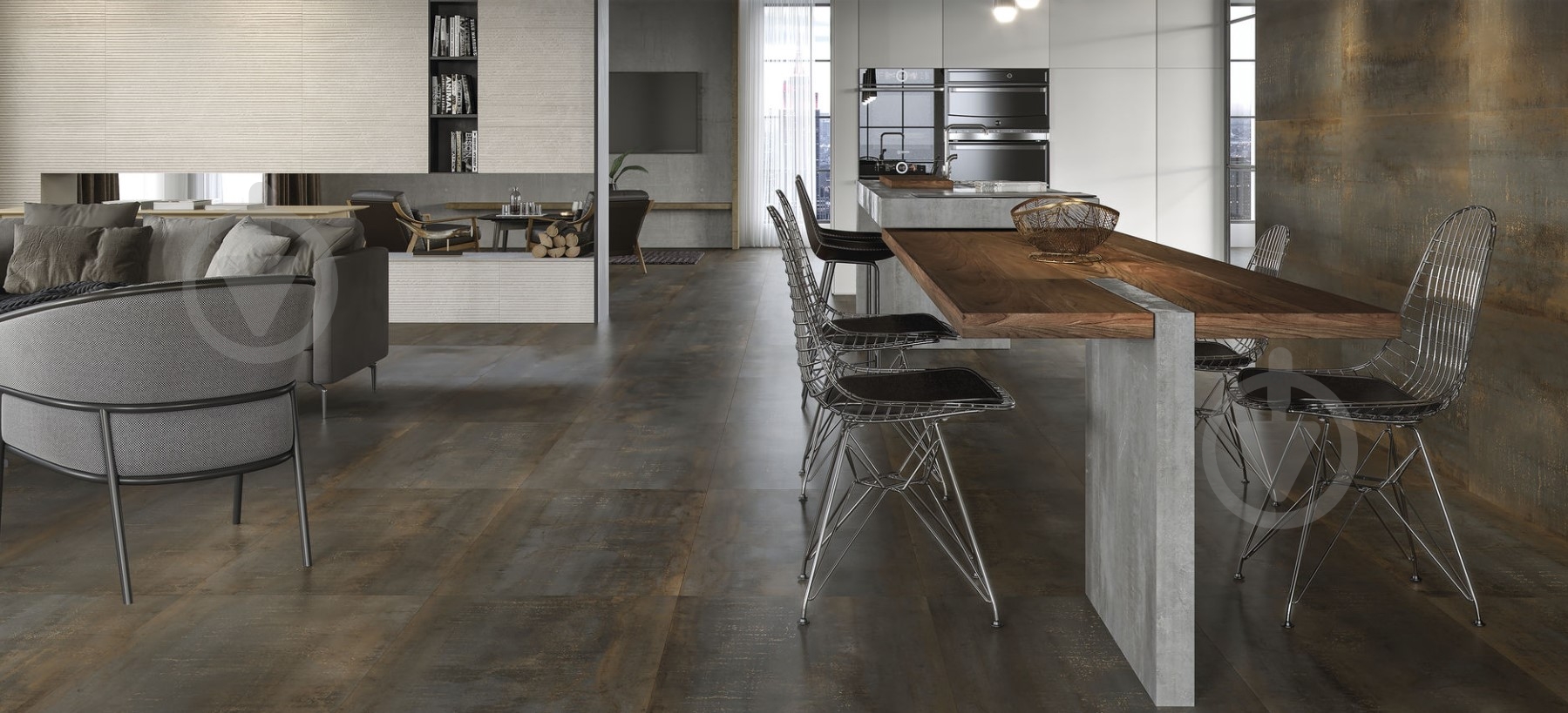 Плитка Cifre Overland Greige 60x120 - фото 2 Плитка Cifre Overland Greige 60x120 - фото 2