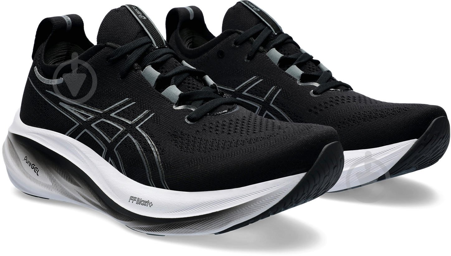Кросівки чоловічі Asics GEL-NIMBUS 26 1011B794-001 р.44 чорні - фото 4 Кросівки чоловічі Asics GEL-NIMBUS 26 1011B794-001 р.44 чорні - фото 4