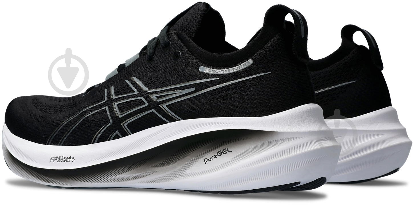 Кросівки чоловічі Asics GEL-NIMBUS 26 1011B794-001 р.44 чорні - фото 5 Кросівки чоловічі Asics GEL-NIMBUS 26 1011B794-001 р.44 чорні - фото 5
