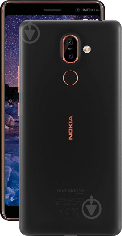 Смартфон Nokia 7 Plus DualSim 4/64GB black - фото 3 Смартфон Nokia 7 Plus DualSim 4/64GB black - фото 3