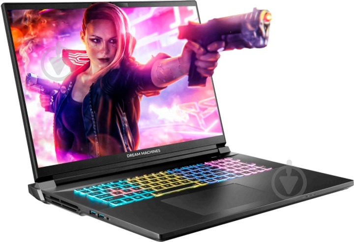 Ноутбук Dream Machines RX5070TI-18 18" (RX5070TI-18UA21) black - фото 2