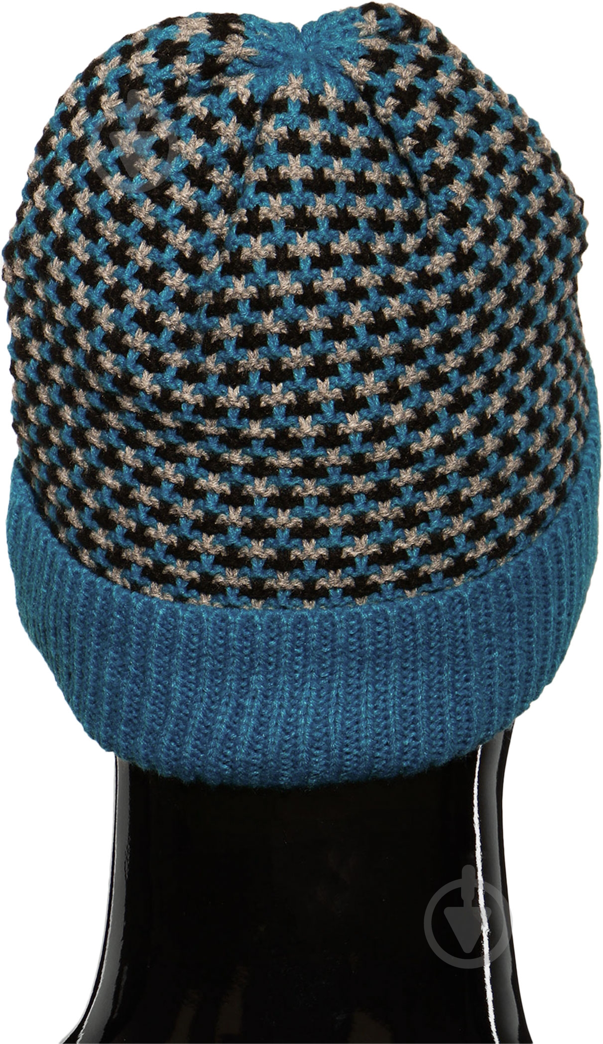 Шапка Adidas Climaheat Striped Knit Beanie AY4914 р.XL синий - фото 3