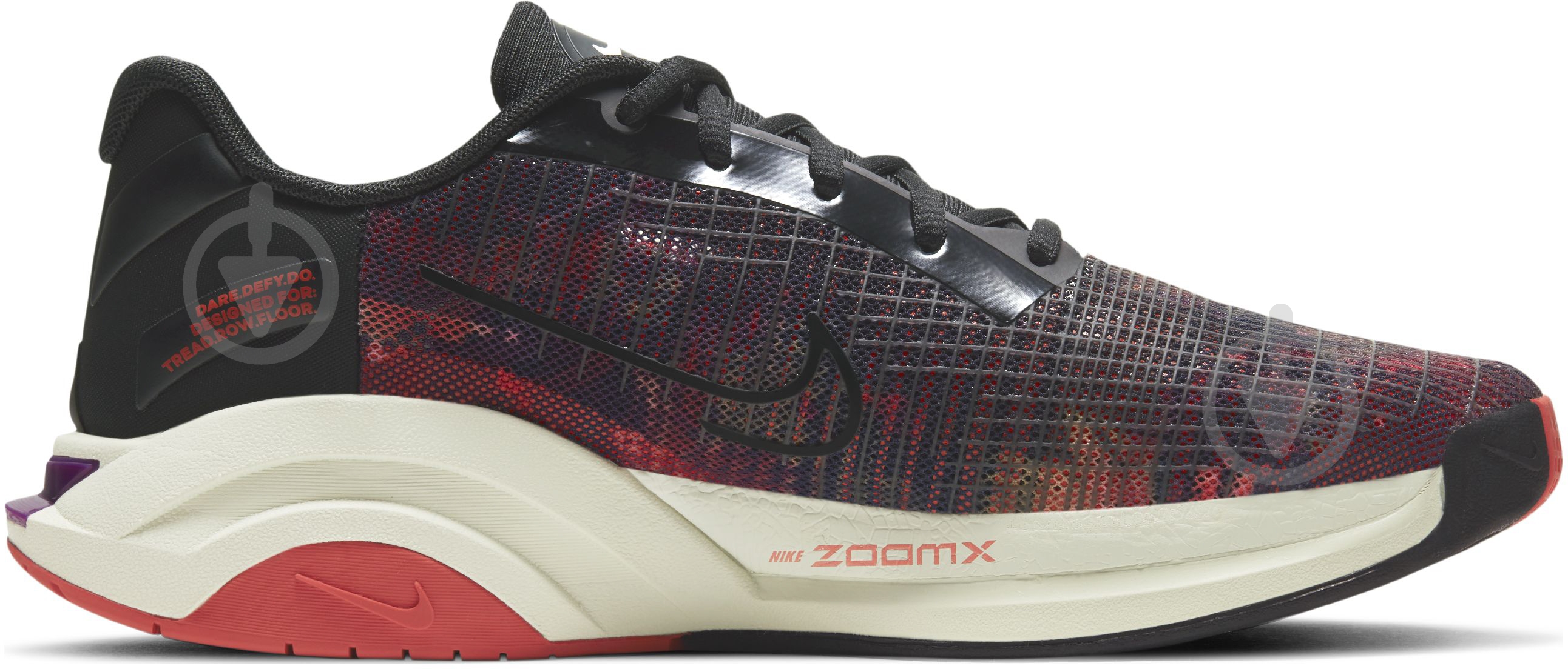 Кросівки чоловічі демісезонні Nike ZoomX SuperRep Surge CU7627-003 р.46 чорно-фіолетові - фото 4 Кросівки чоловічі демісезонні Nike ZoomX SuperRep Surge CU7627-003 р.46 чорно-фіолетові - фото 4