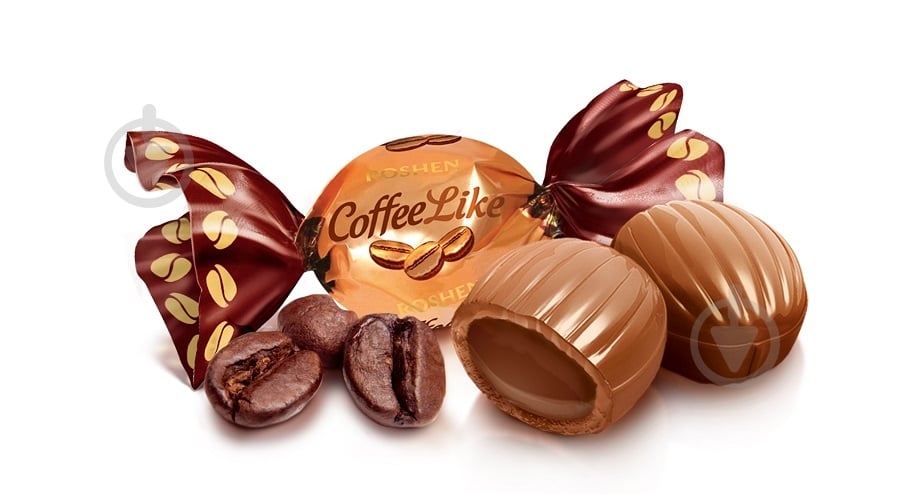 Карамель Roshen Coffee Like 1000 г - фото 1 Карамель Roshen Coffee Like 1000 г - фото 1
