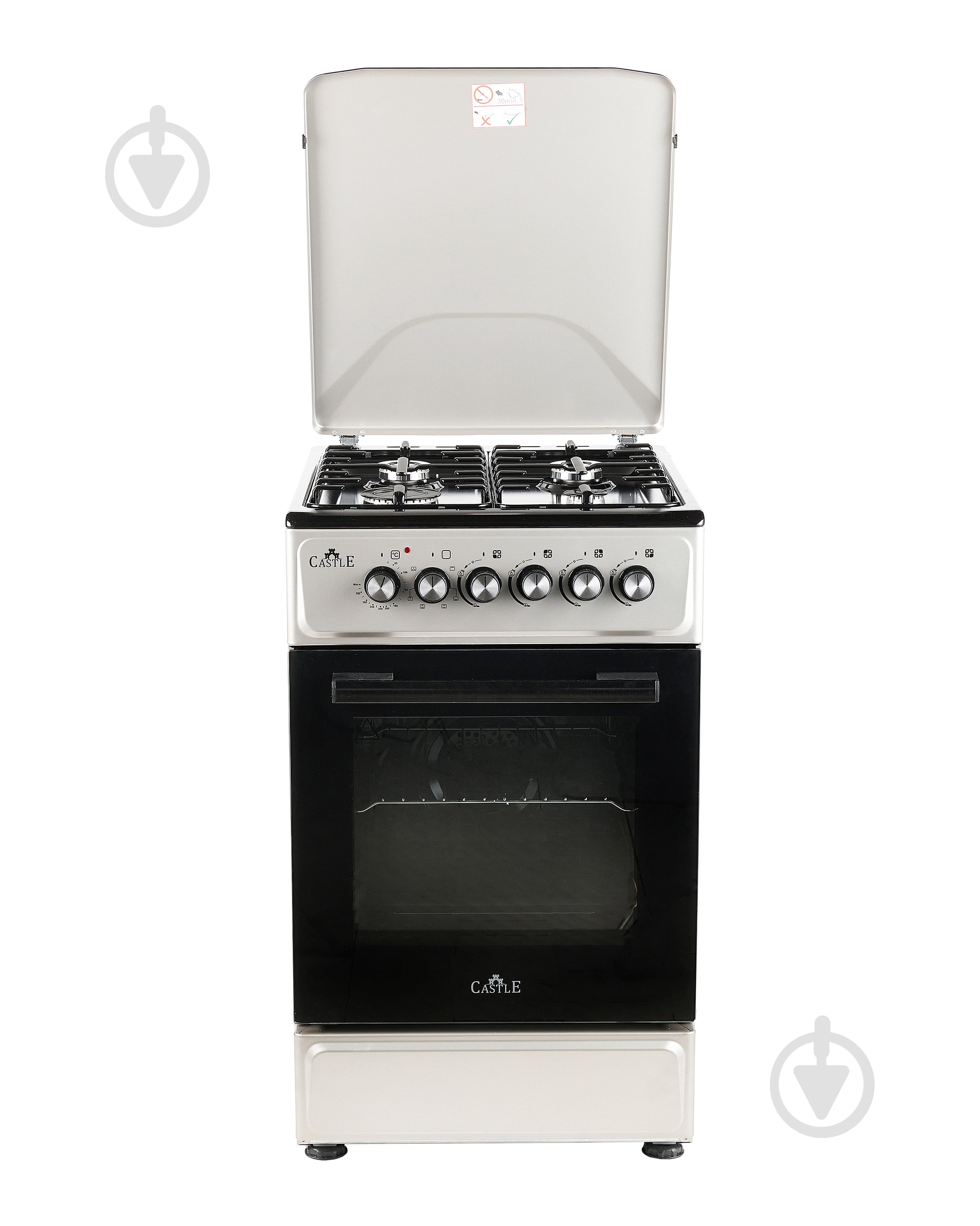 Плита комбінована Castle CPG-50B - фото 1