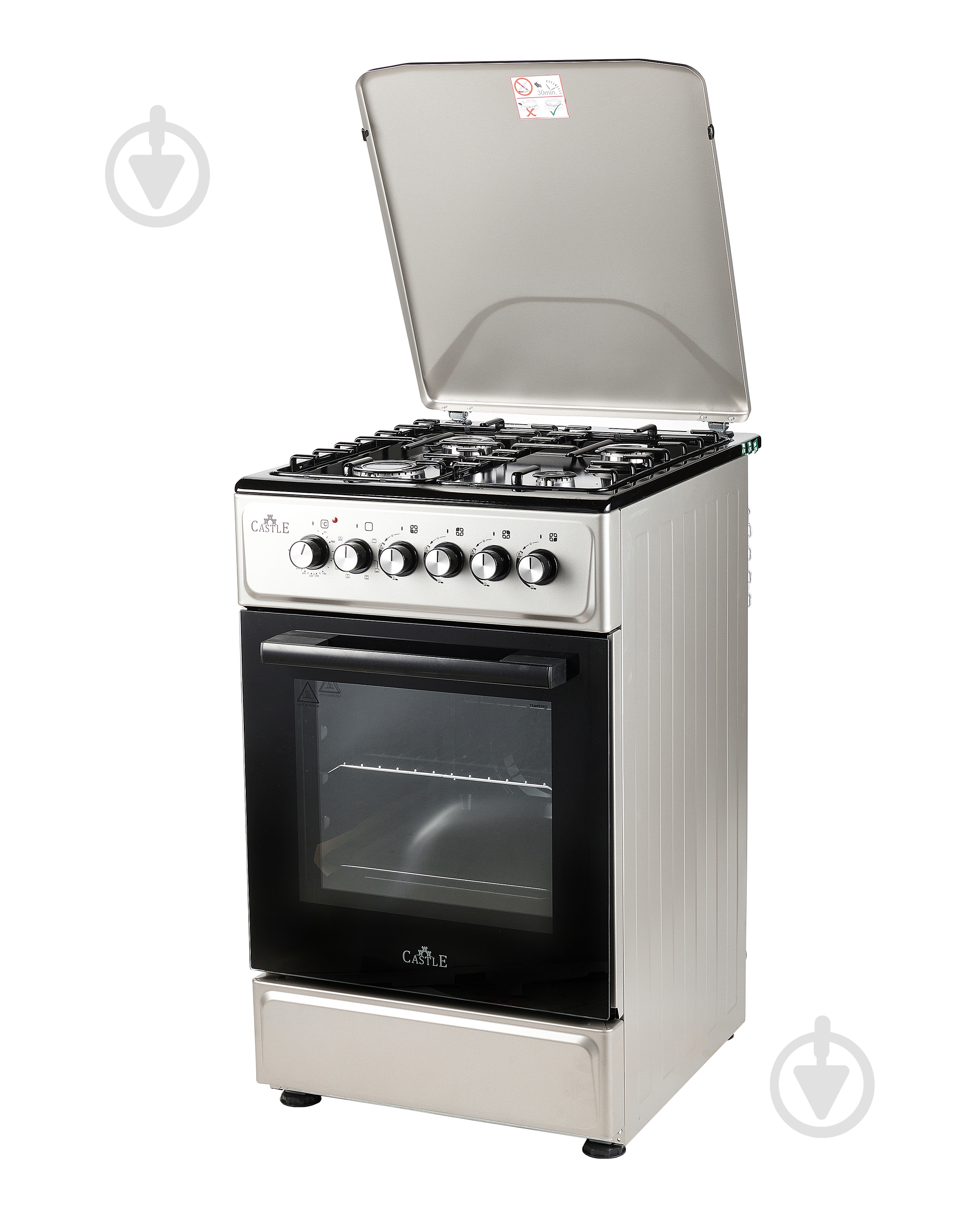 Плита комбінована Castle CPG-50B - фото 2