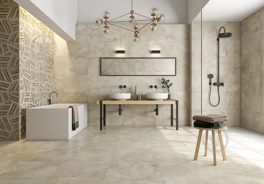 Плитка SALONI Моньер бейге 45x90 - фото 2