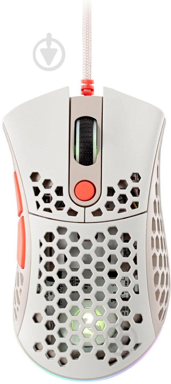 Мышка 2E Gaming HyperSpeed Pro RGB Retro White (2E-MGHSPR-WT) USB - фото 1