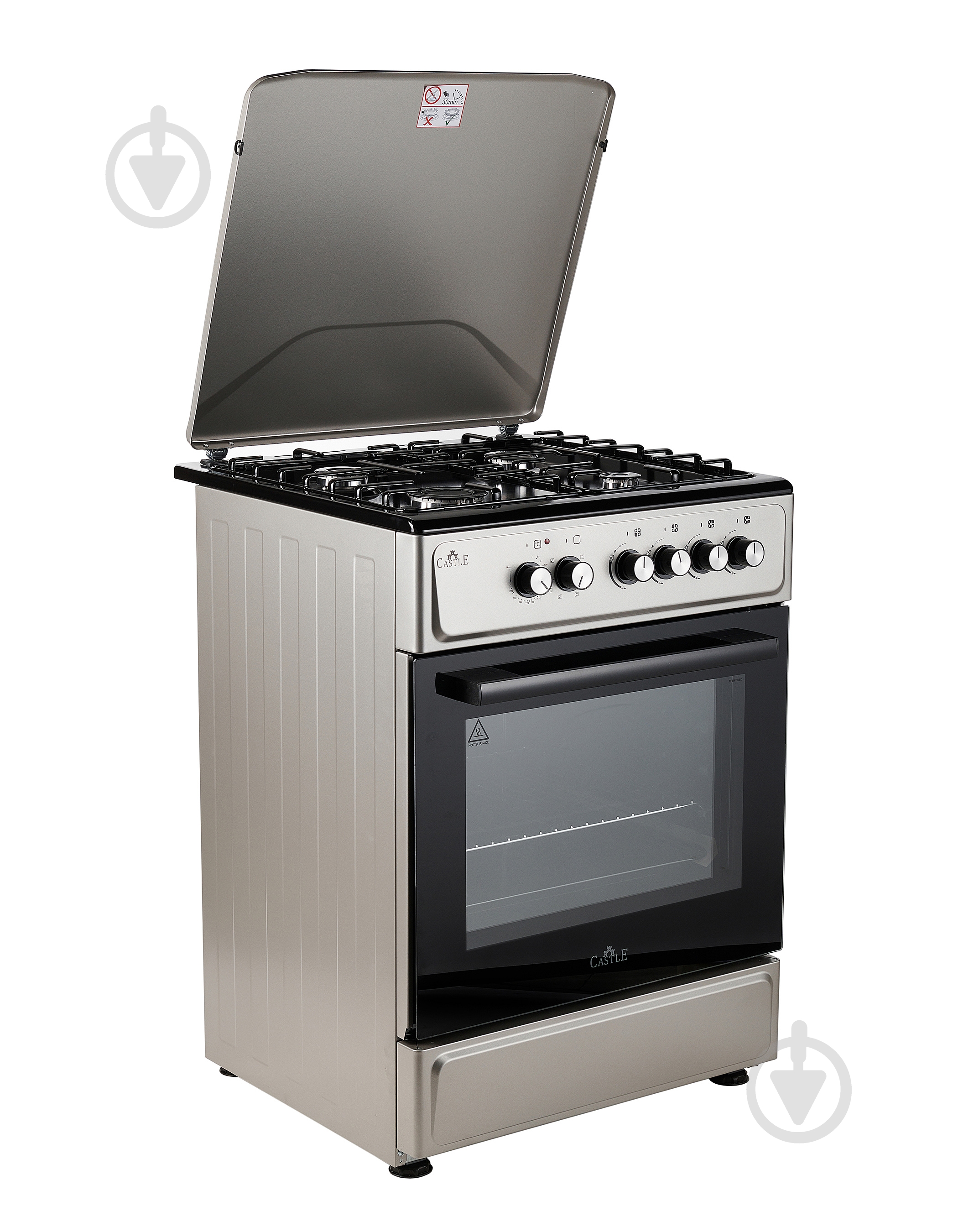 Плита комбінована Castle CPG-60B - фото 3 Плита комбінована Castle CPG-60B - фото 3