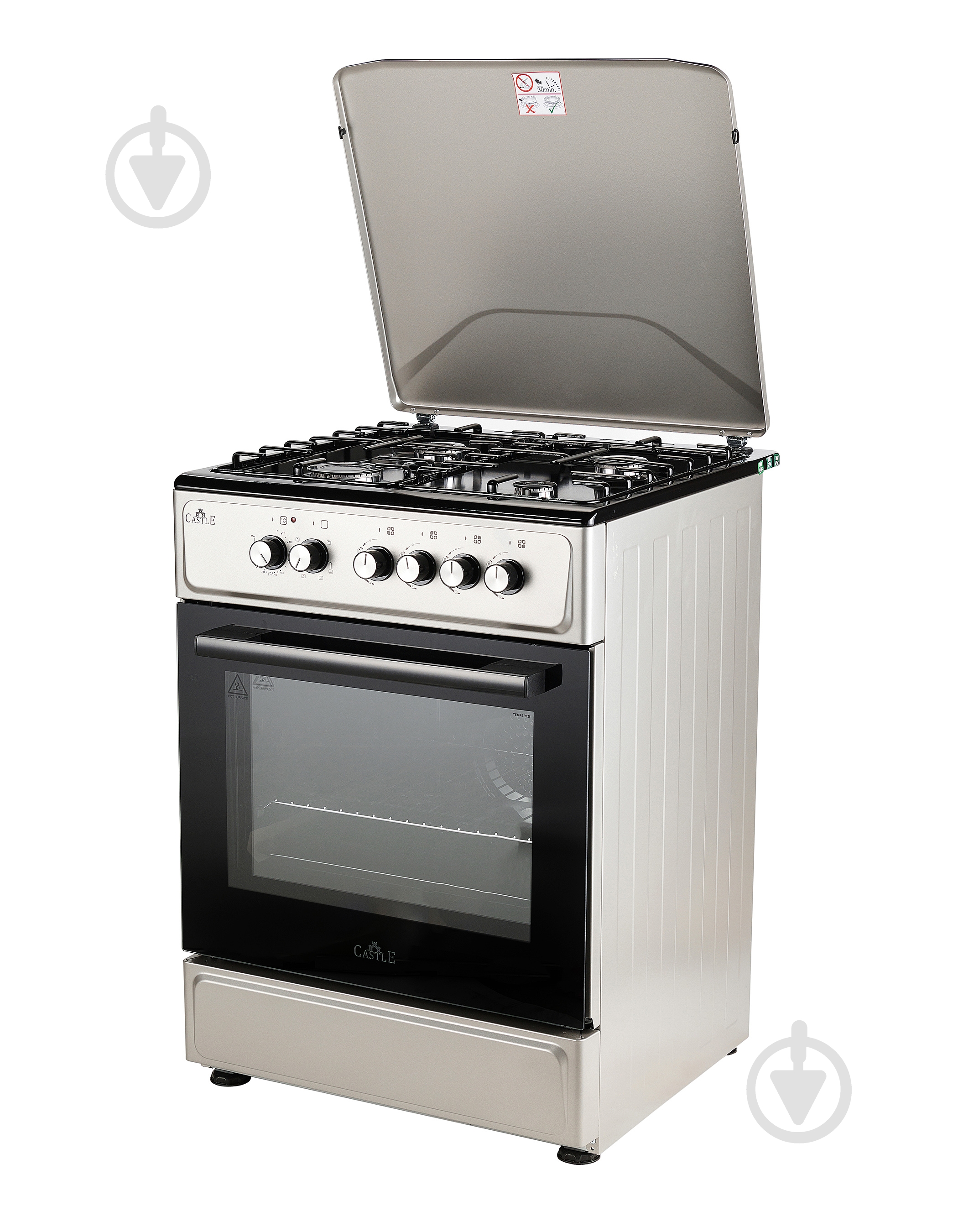 Плита комбінована Castle CPG-60B - фото 2 Плита комбінована Castle CPG-60B - фото 2