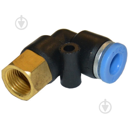 Соединение цанговое Г-образное 8мм*1/4" AIRKRAFT SPLF08-02 - фото 1 Соединение цанговое Г-образное 8мм*1/4" AIRKRAFT SPLF08-02 - фото 1