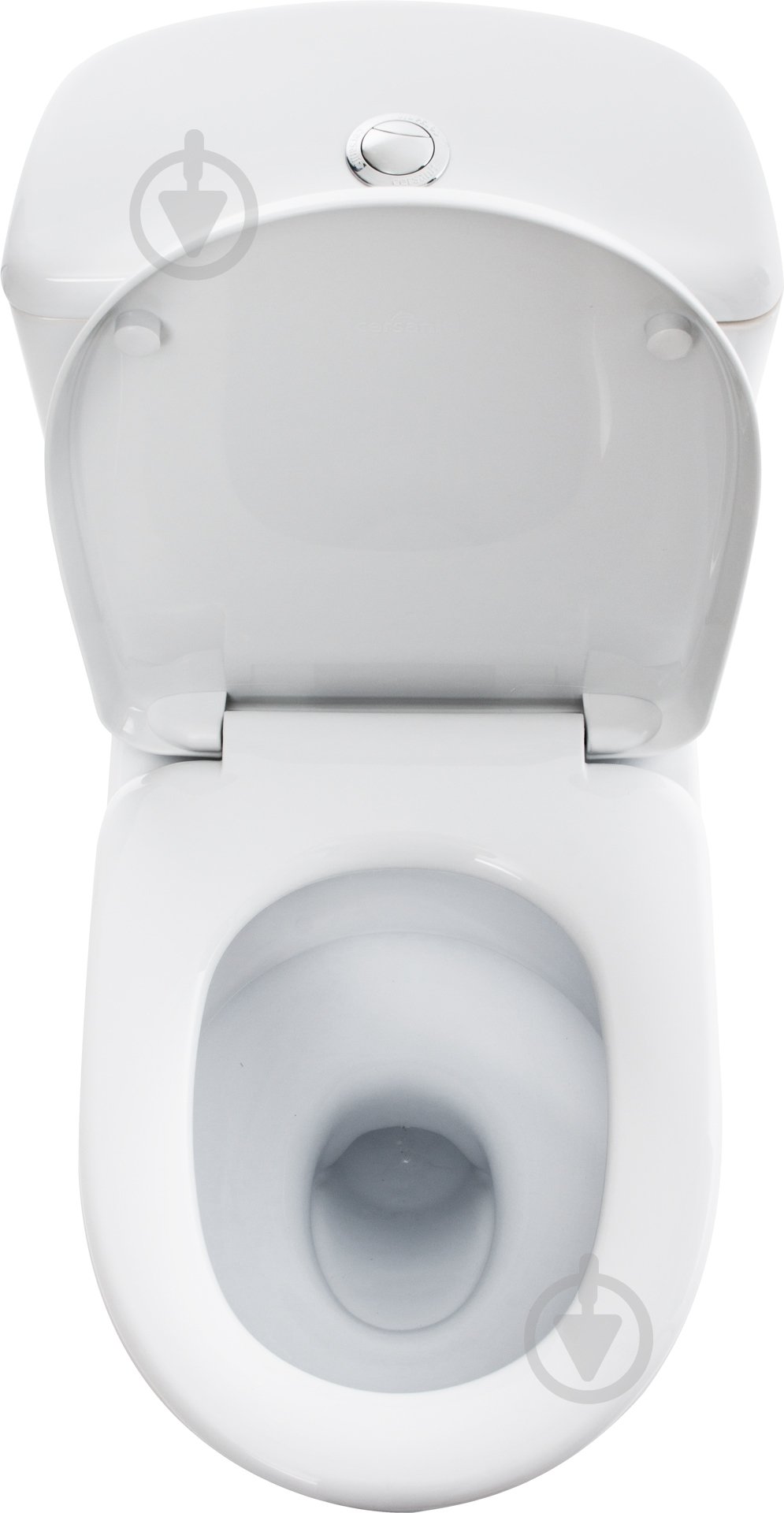 Унітаз-компакт Cersanit Merida 011 3/6 з поліпропіленовим сидінням і мікроліфтом + Гофротруба Scan - фото 4