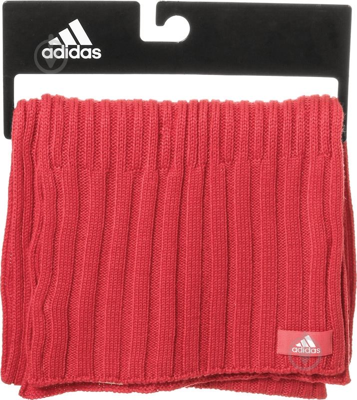 Шарф Adidas Essentials Scarf AY6627 OSFW коралловый - фото 7