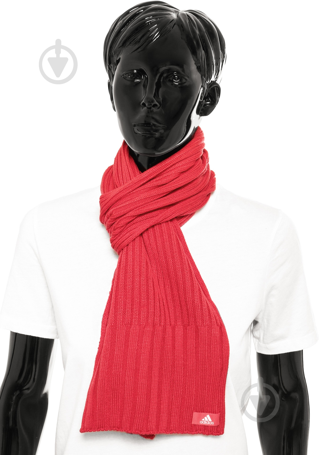 Шарф Adidas Essentials Scarf AY6627 OSFW коралловый - фото 1
