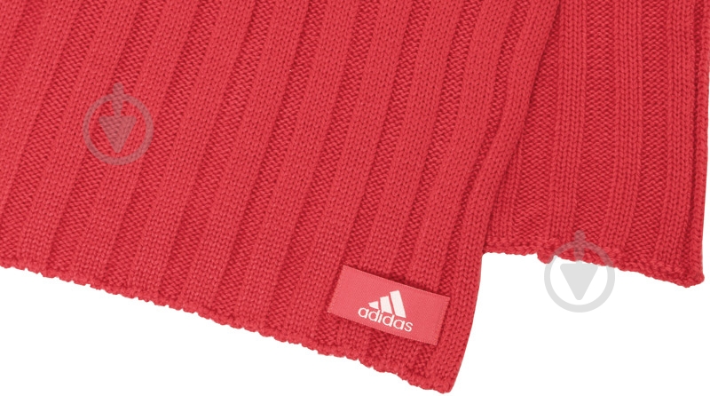 Шарф Adidas Essentials Scarf AY6627 OSFW коралловый - фото 6
