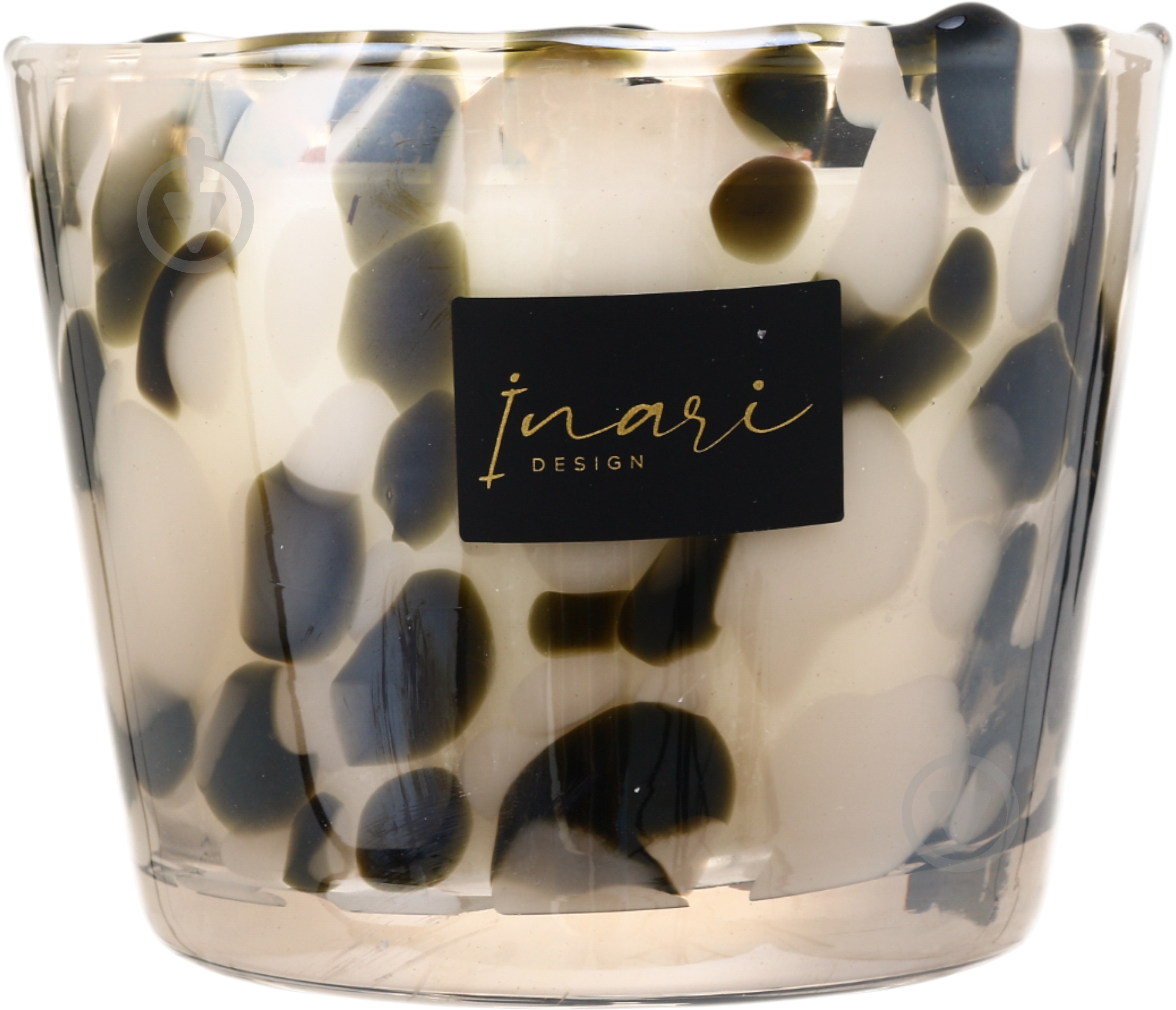 Свеча ароматическая Inari CONFETTI Ваниль 10х12,5 см черный - фото 2 Свеча ароматическая Inari CONFETTI Ваниль 10х12,5 см черный - фото 2