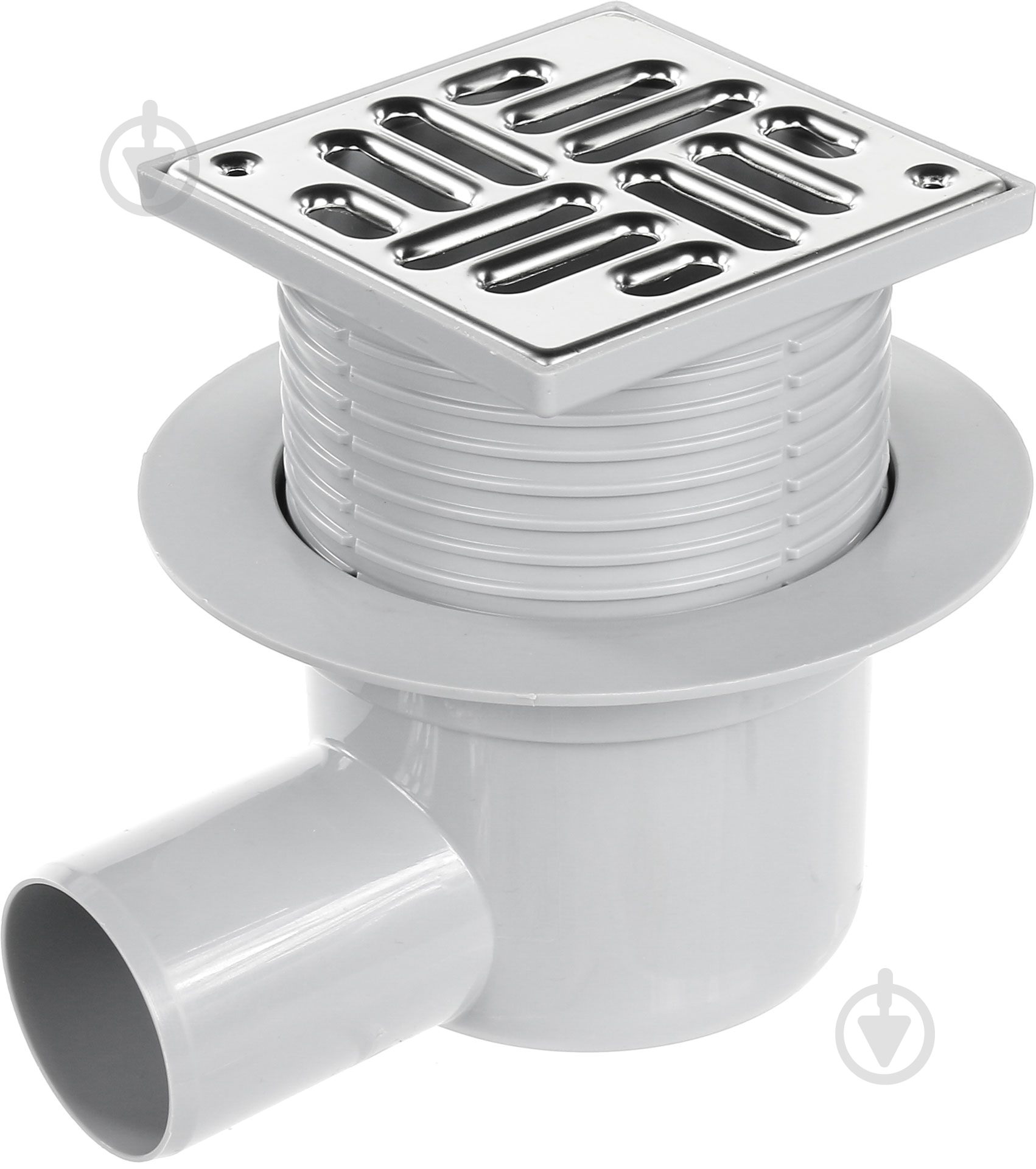 Душевой трап Ani Plast гор. вып. 50 мм, регул., нерж. решетка 10х10, сухой, TQ5602EU - фото 1