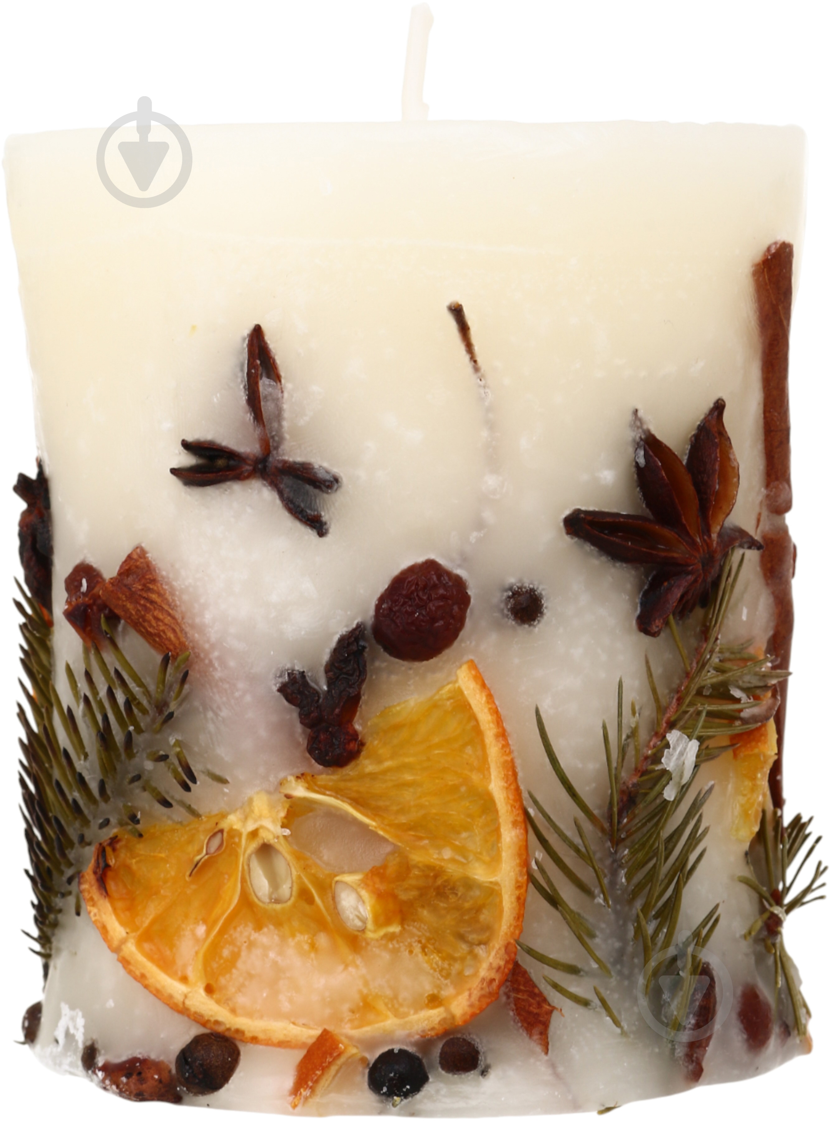 Свеча ароматическая Candy Light FLORA 9х10 см яблоко-корица - фото 2