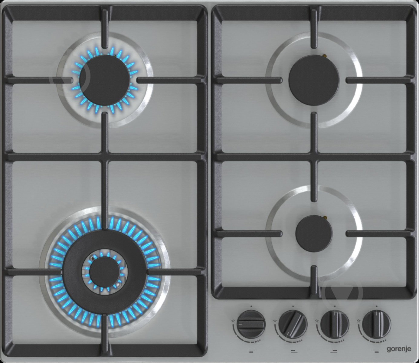 Варочная поверхность газовая Gorenje GW641EBX - фото 2