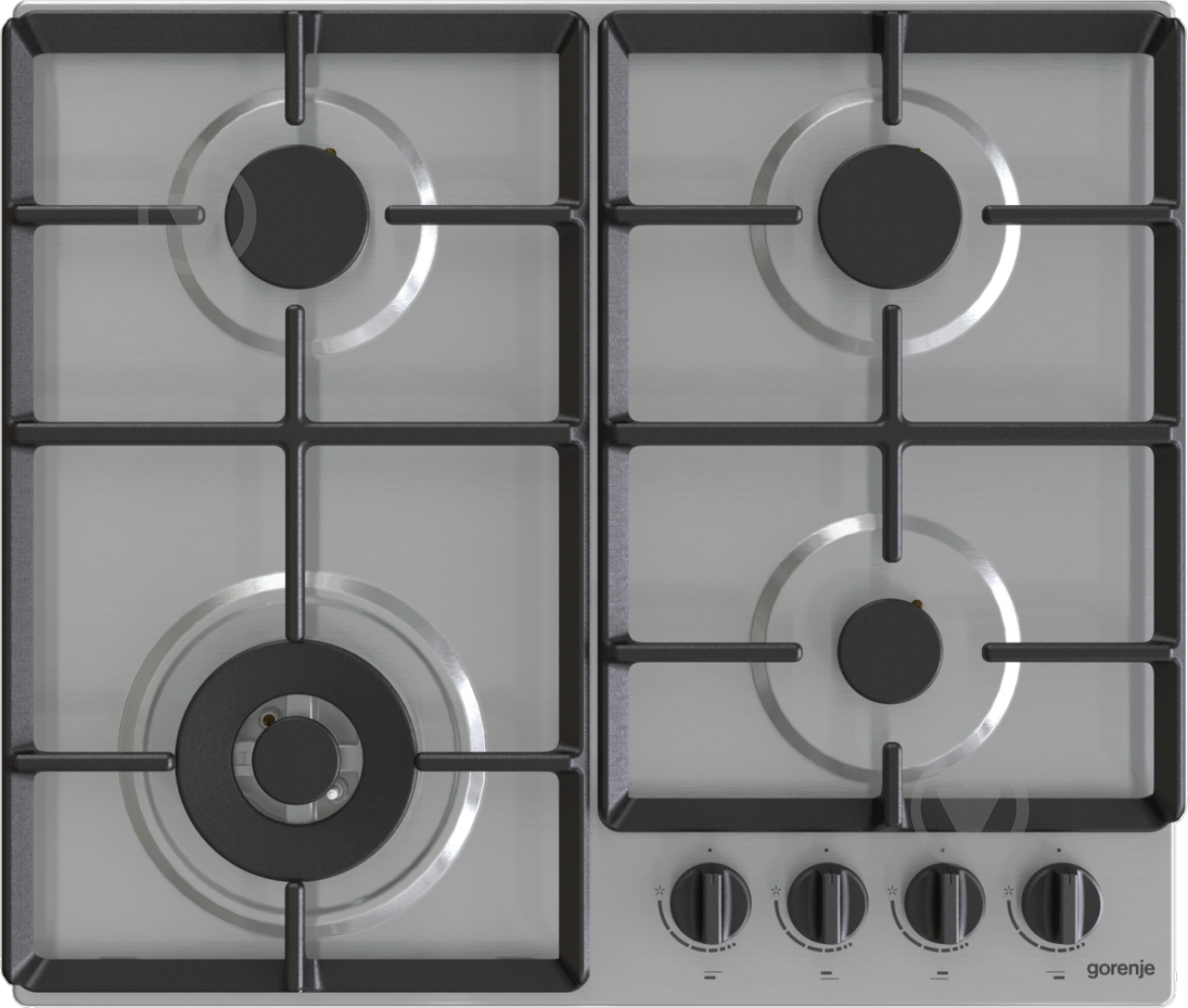 Варочная поверхность газовая Gorenje GW641EBX - фото 1