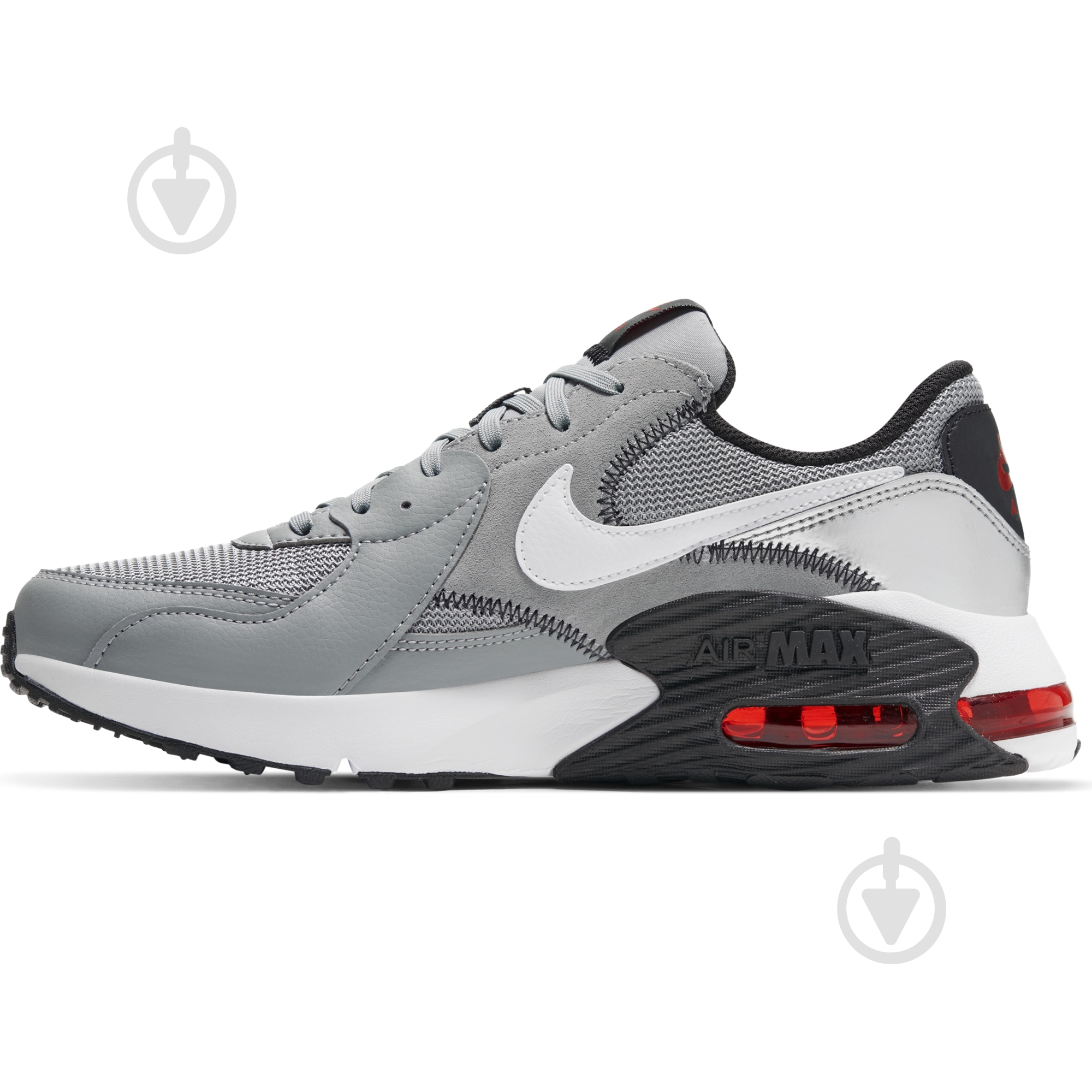 Кроссовки мужские демисезонные Nike AIR MAX EXCEE CD4165-009 р.48,5 серые - фото 6