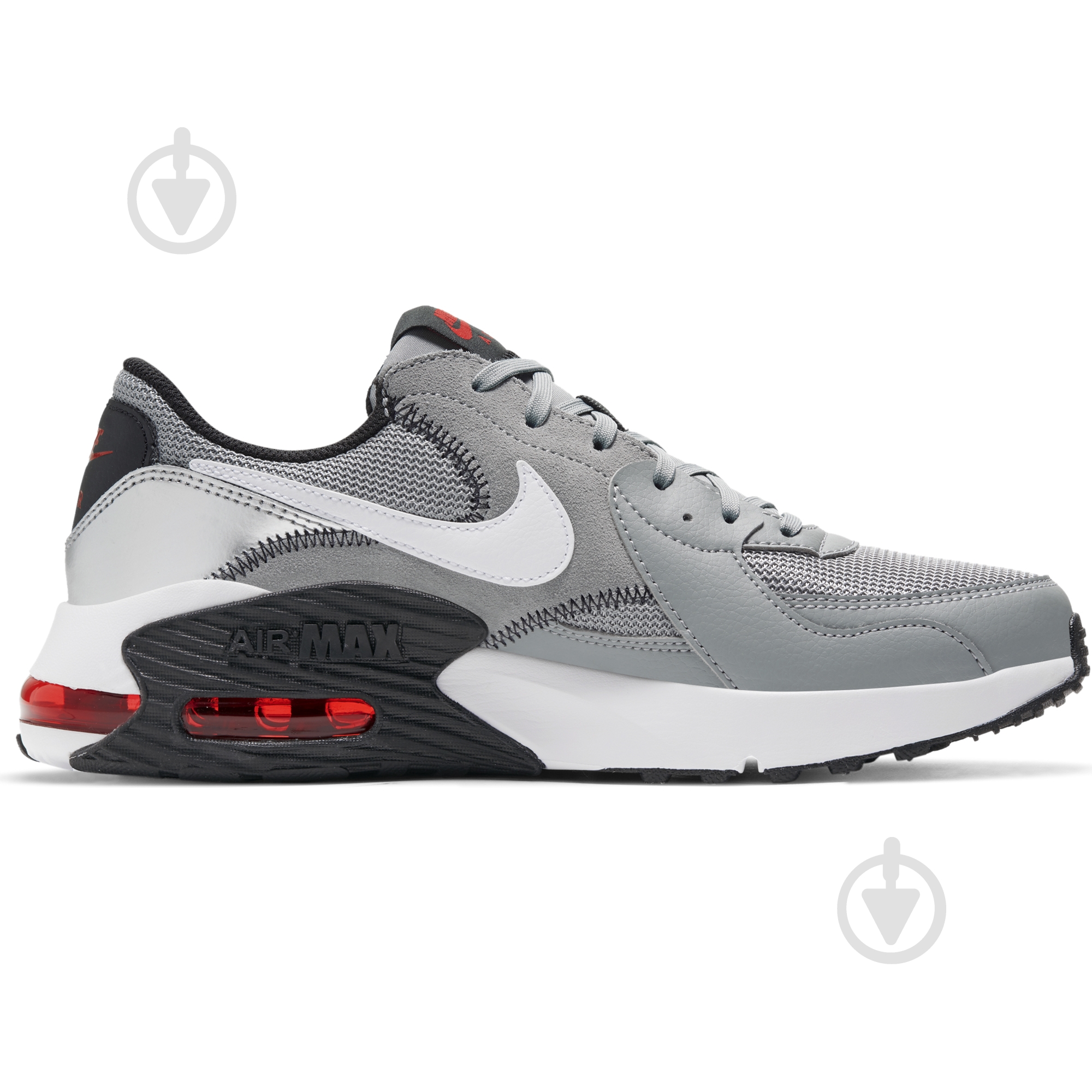 Кроссовки мужские демисезонные Nike AIR MAX EXCEE CD4165-009 р.41 серые - фото 4