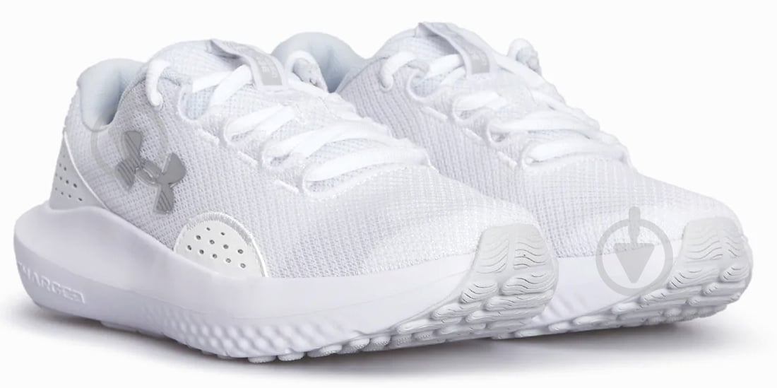 Кросівки жіночі Under Armour UA W CHARGED SURGE 4 3027007-100 р.38,5 білі - фото 3