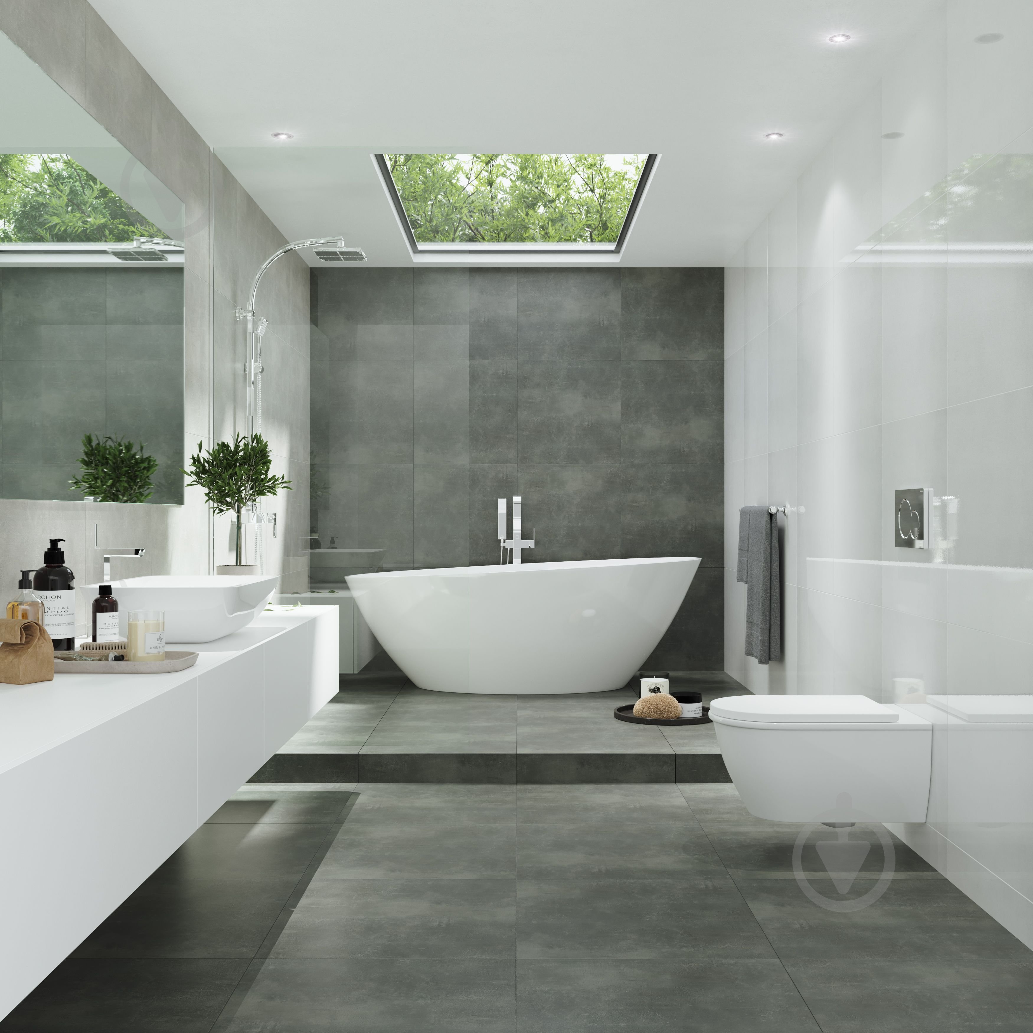 Плитка Konskie group Stark Graphite 60x60 (1,44) . - фото 2 Плитка Konskie group Stark Graphite 60x60 (1,44) . - фото 2