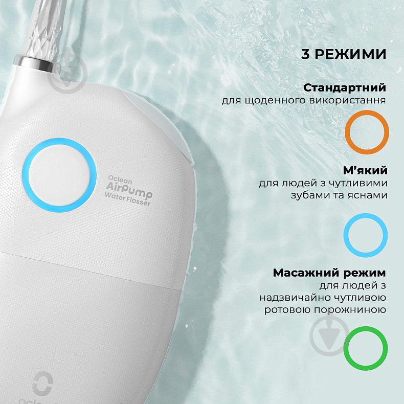 Ирригатор Oclean A10 White (6970810555899) - фото 6