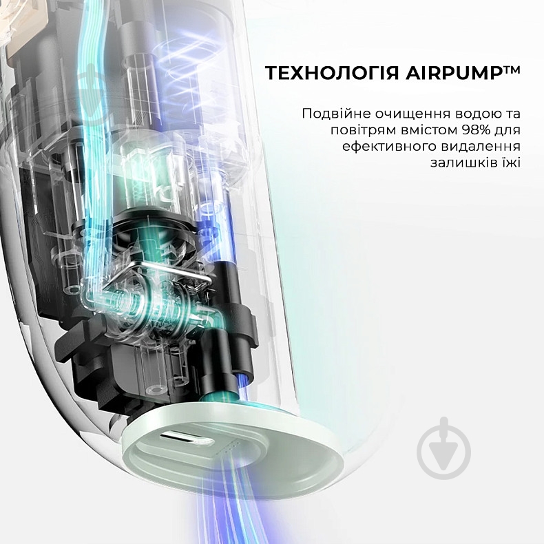 Ирригатор Oclean A10 White (6970810555899) - фото 10