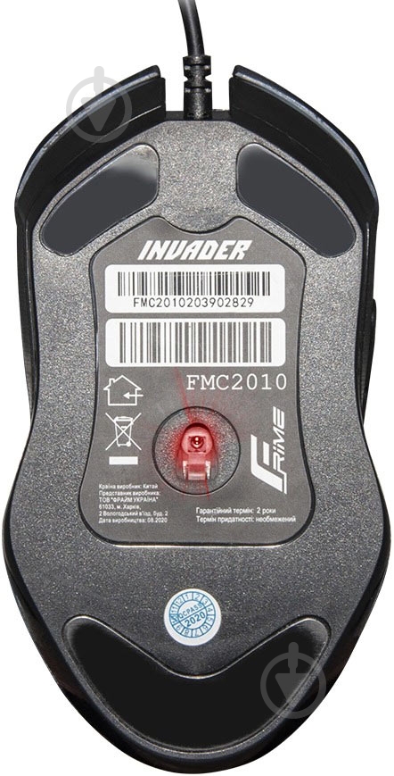 Мышь Frime Invader Black USB (FMC2010) - фото 6