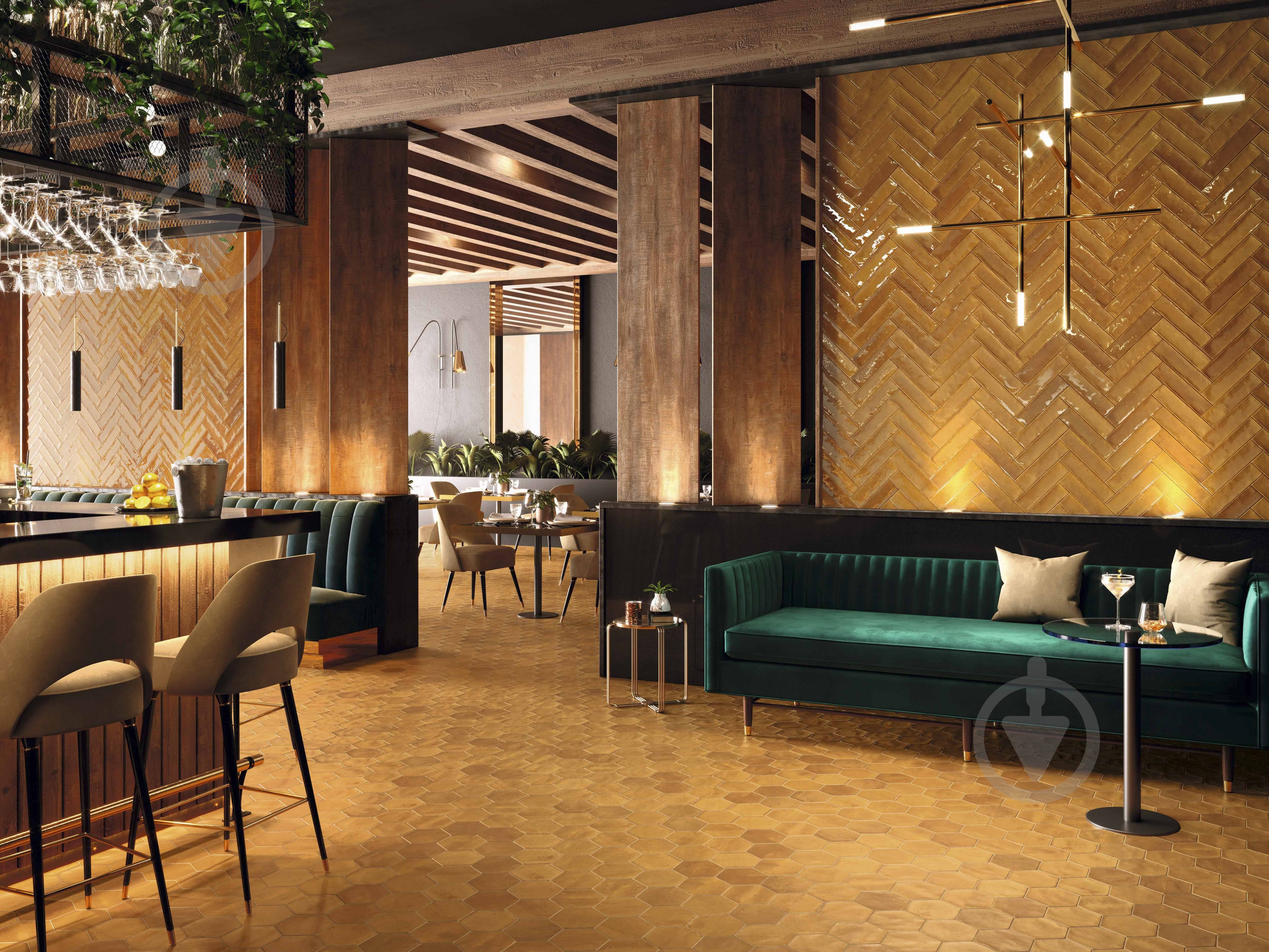 Плитка Ceramica Ribesalbes Hope Ocre 6x25 см - фото 3