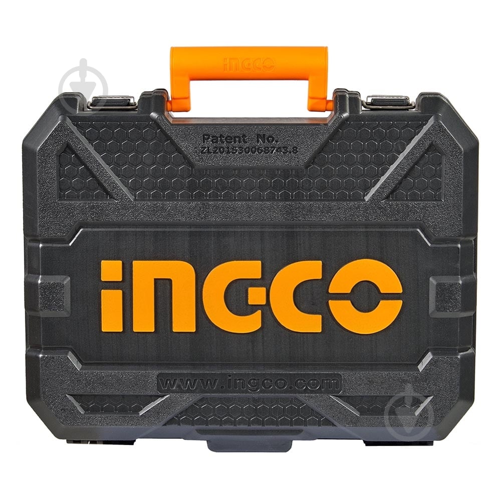 Набор головок INGCO INDUSTRIAL 1/4"(F)×3/8"(M)1/2"(F)×3/8"(M) 94 шт. HKTS42941 - фото 1